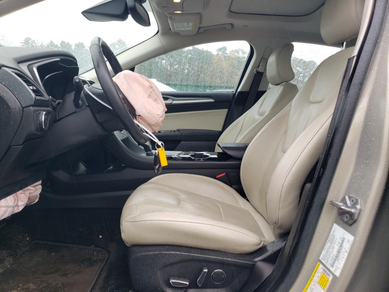 2015 Ford Fusion VIN 3FA6P0SU7FR178153 Copart auction photo, front end / minor dent/scratches damage thumbnail 7