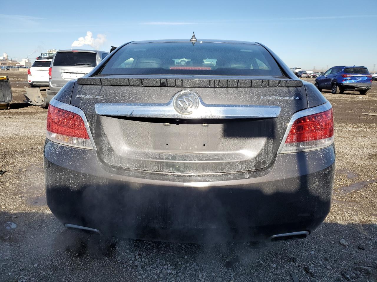2013 Buick LaCrosse VIN 1G4GC5E39DF306022 Copart auction photo, front end / side damage thumbnail 6