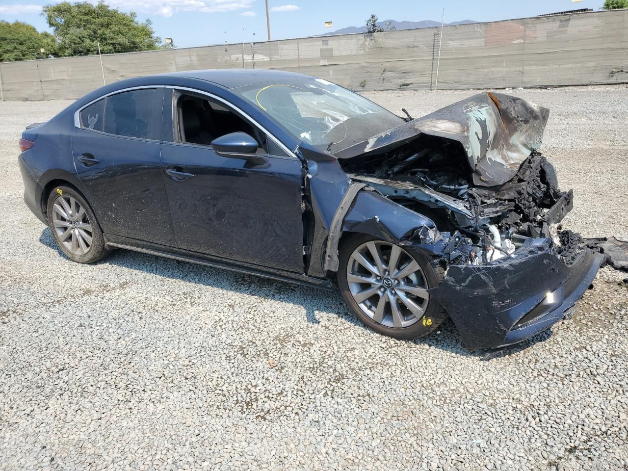 2019 Mazda 3 VIN JM1BPACL3K1110523 Copart auction photo, burn - engine / front end damage thumbnail 4