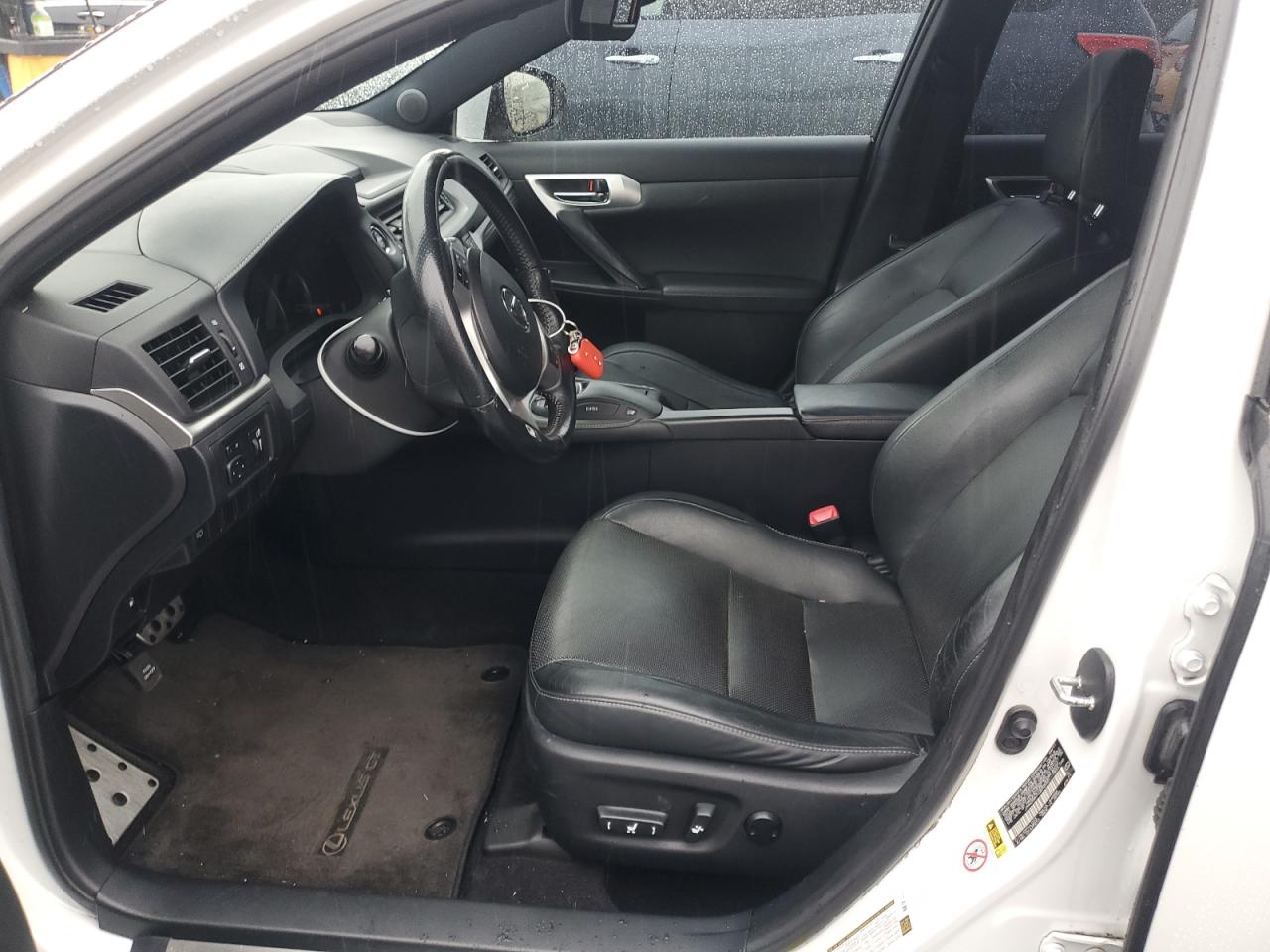 2012 Lexus CT VIN JTHKD5BH1C2052032 Copart auction photo, front end / undercarriage damage thumbnail 7