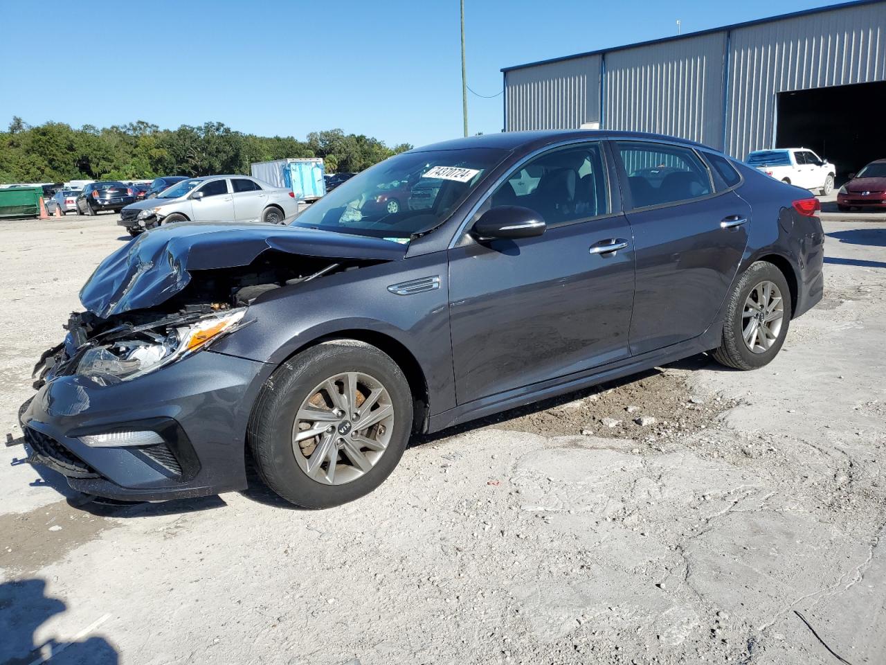 2019 KIA Optima VIN 5XXGT4L3XKG324447