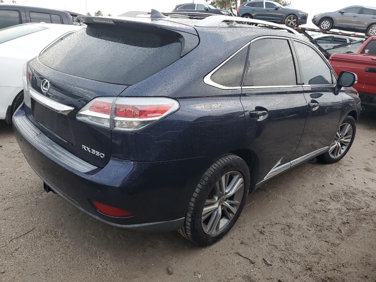 2015 Lexus RX VIN 2T2ZK1BA8FC194171 Copart auction photo, water/flood damage thumbnail 3