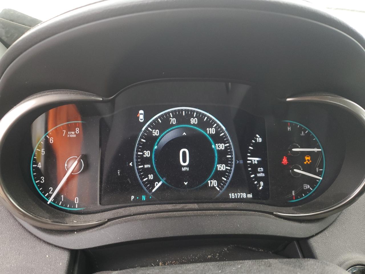 2015 Buick LaCrosse VIN 1G4GB5G31FF121045 Copart auction photo, front end / side damage thumbnail 9