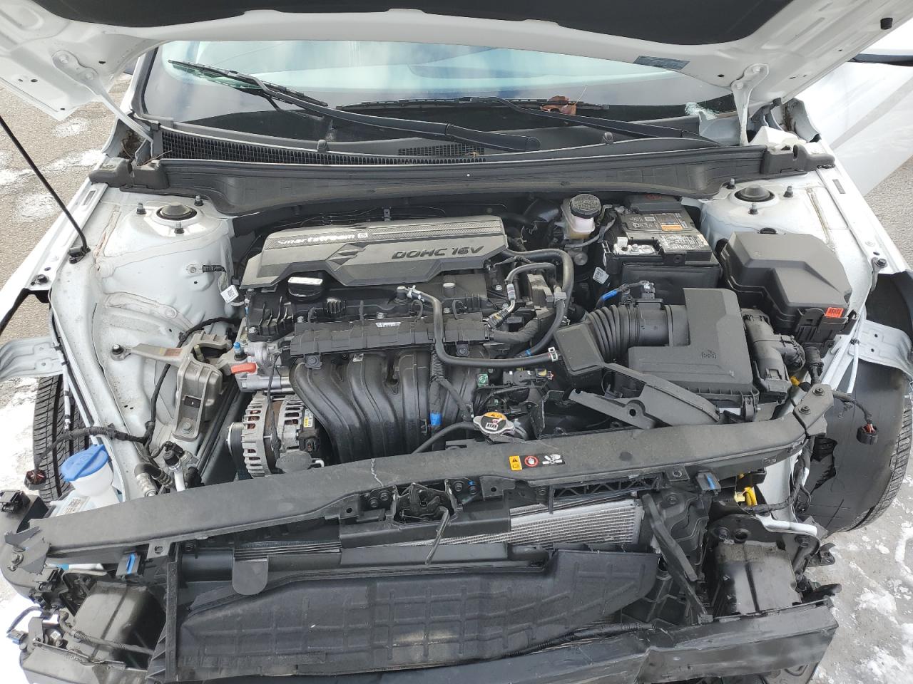 2023 Hyundai Elantra VIN 5NPLS4AG4PH097890 Copart auction photo, front end / minor dent/scratches damage thumbnail 11