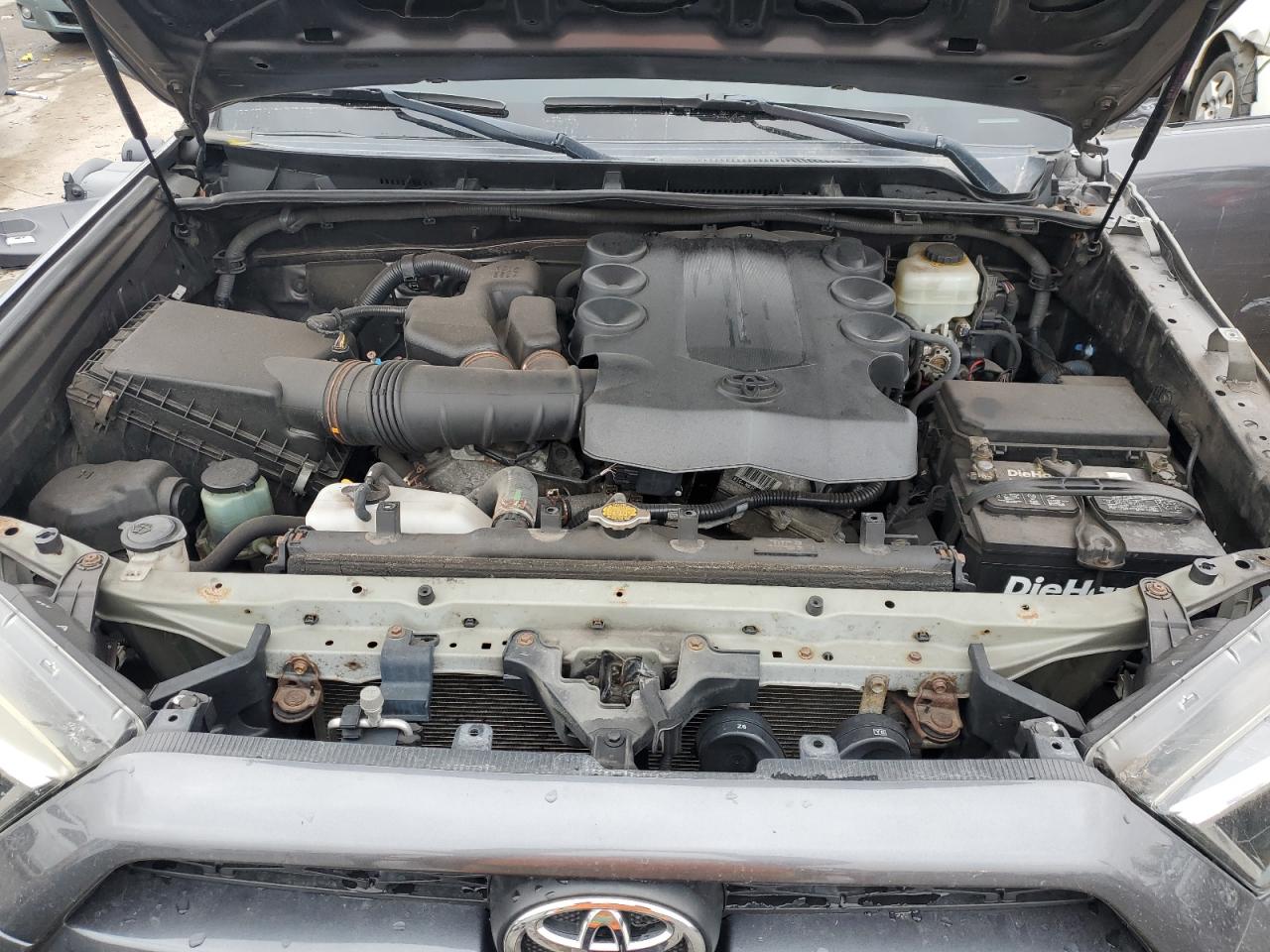 2014 Toyota 4Runner VIN JTEBU5JR7E5153259 Copart auction photo, all over damage thumbnail 12