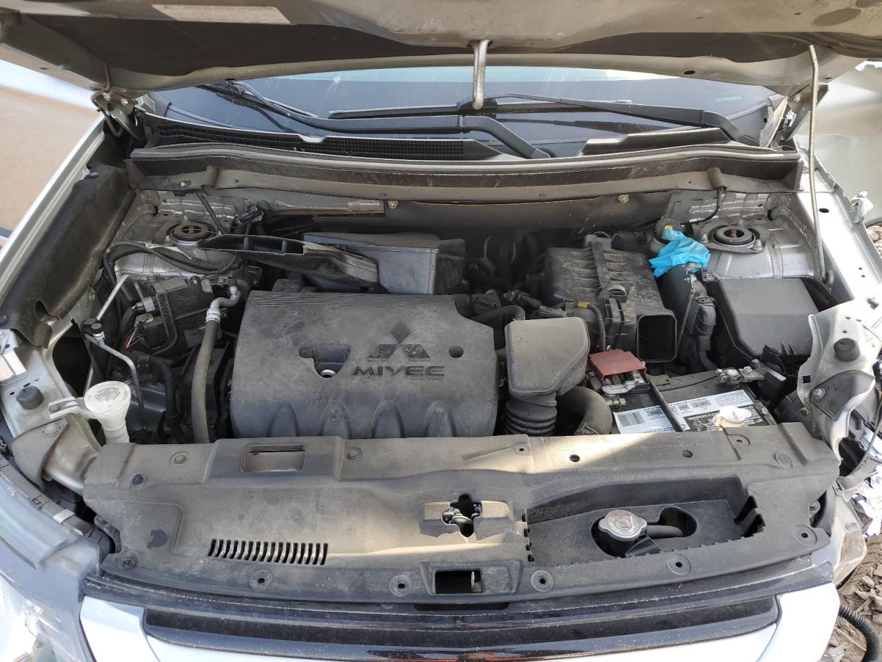 2018 Mitsubishi Outlander VIN JA4AD2A31JZ017510 Copart auction photo, front end / rear end damage thumbnail 13