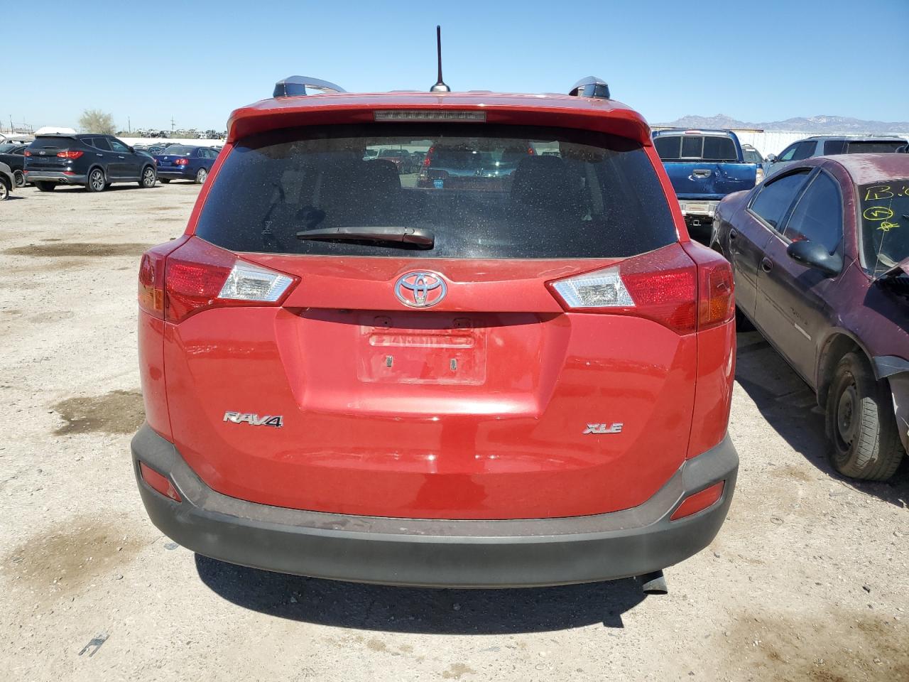 2015 Toyota RAV 4 VIN JTMWFREV3FD080591 Copart auction photo, front end damage thumbnail 6