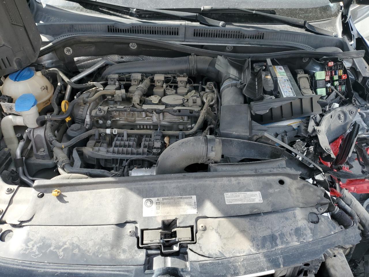 2015 Volkswagen Jetta VIN 3VWD17AJ7FM313998 Copart auction photo, front end damage thumbnail 12