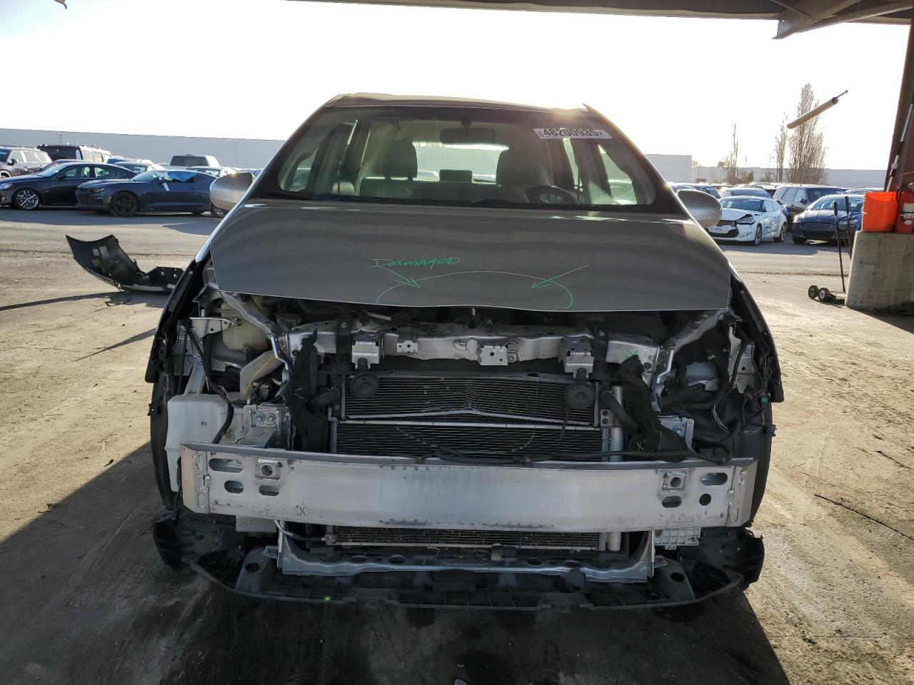 2014 Toyota Prius VIN JTDZN3EU3EJ014580 Copart auction photo, front end damage thumbnail 5