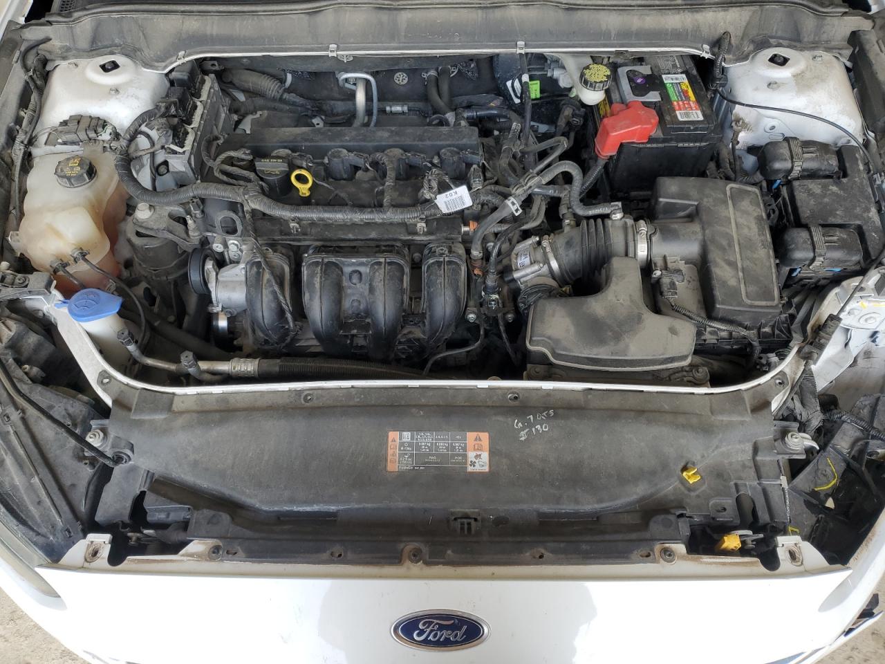 2016 Ford Fusion VIN 1FA6P0H7XG5111309 Copart auction photo, front end / side damage thumbnail 11