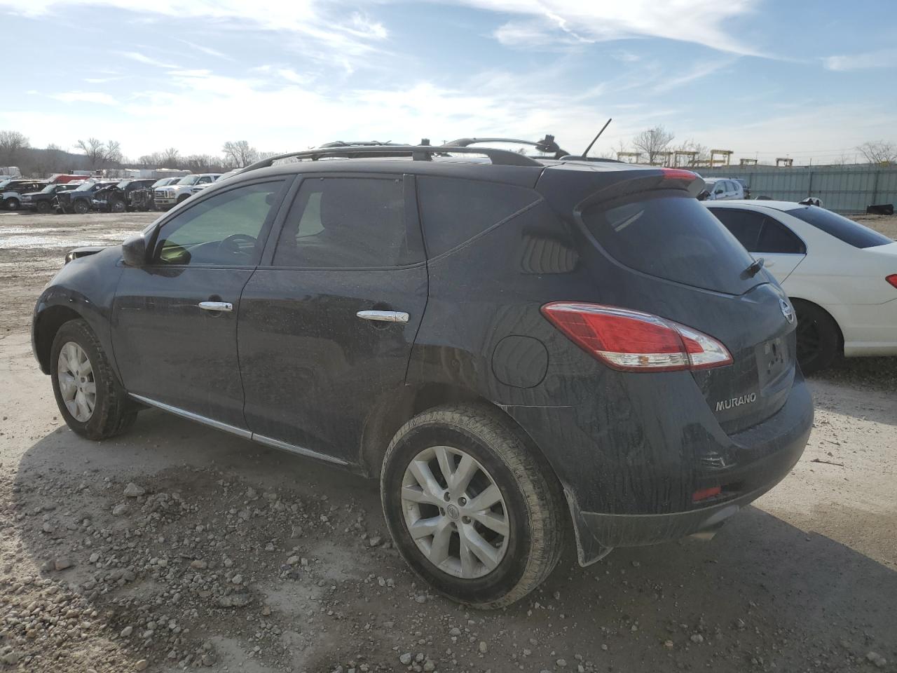 2014 Nissan Murano VIN JN8AZ1MW5EW515583 Copart auction photo, front end damage thumbnail 2