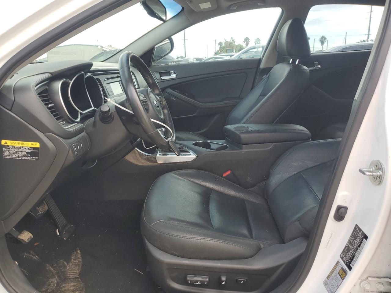 2015 KIA Optima VIN 5XXGN4A7XFG503674 Copart auction photo, water/flood damage thumbnail 7