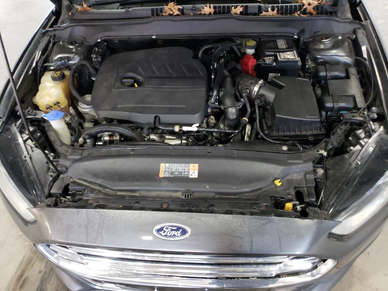 2015 Ford Fusion VIN 1FA6P0HD1F5122722 Copart auction photo, front end damage thumbnail 11