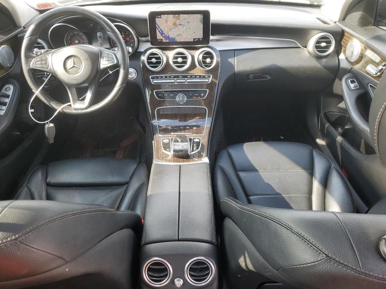 2018 Mercedes-Benz C-klasse VIN 55SWF4KB3JU249277 Copart auction photo, front end / minor dent/scratches damage thumbnail 8
