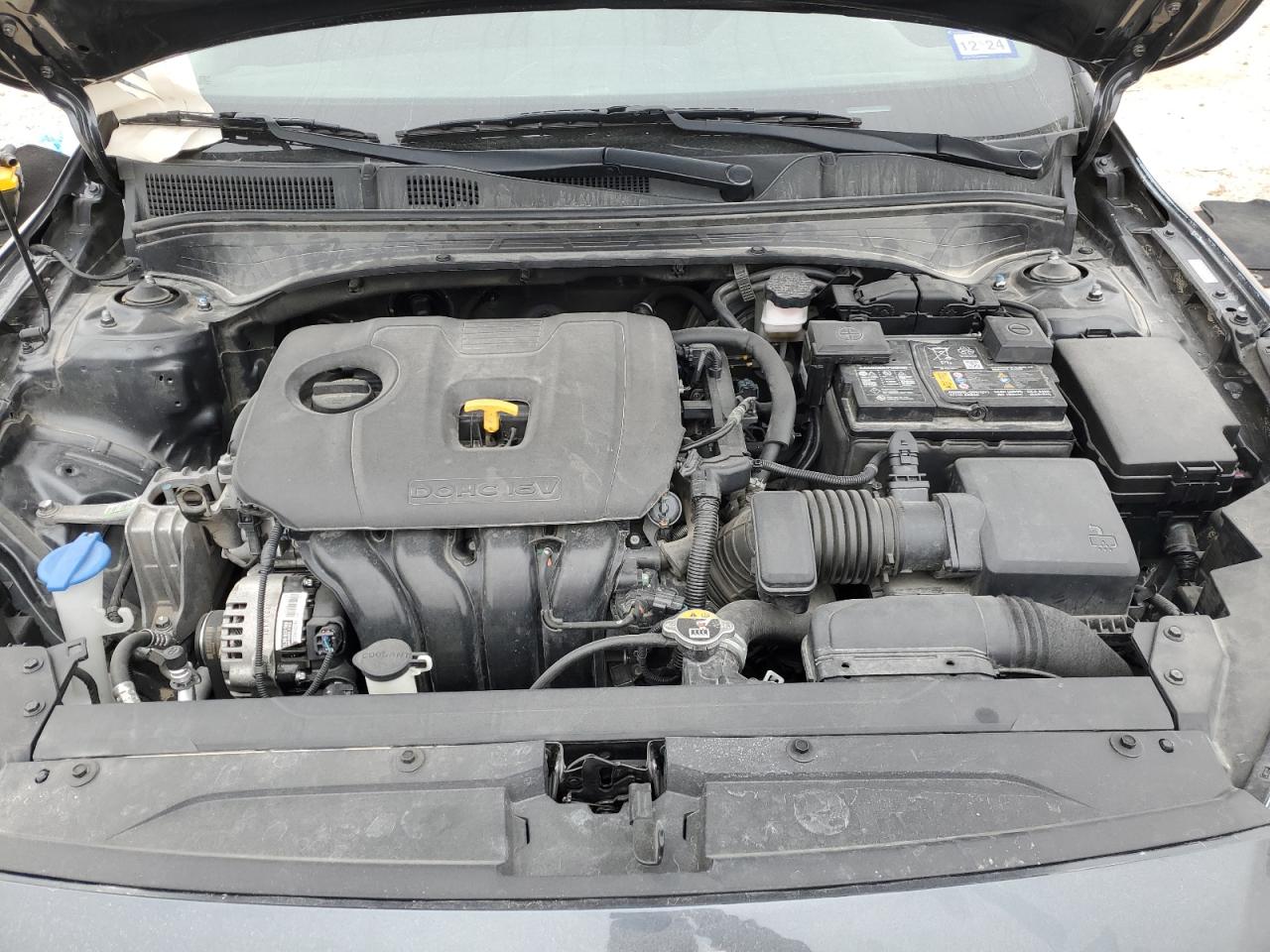2022 KIA Forte VIN 3KPF24AD3NE445960 Copart auction photo, rear end / side damage thumbnail 12