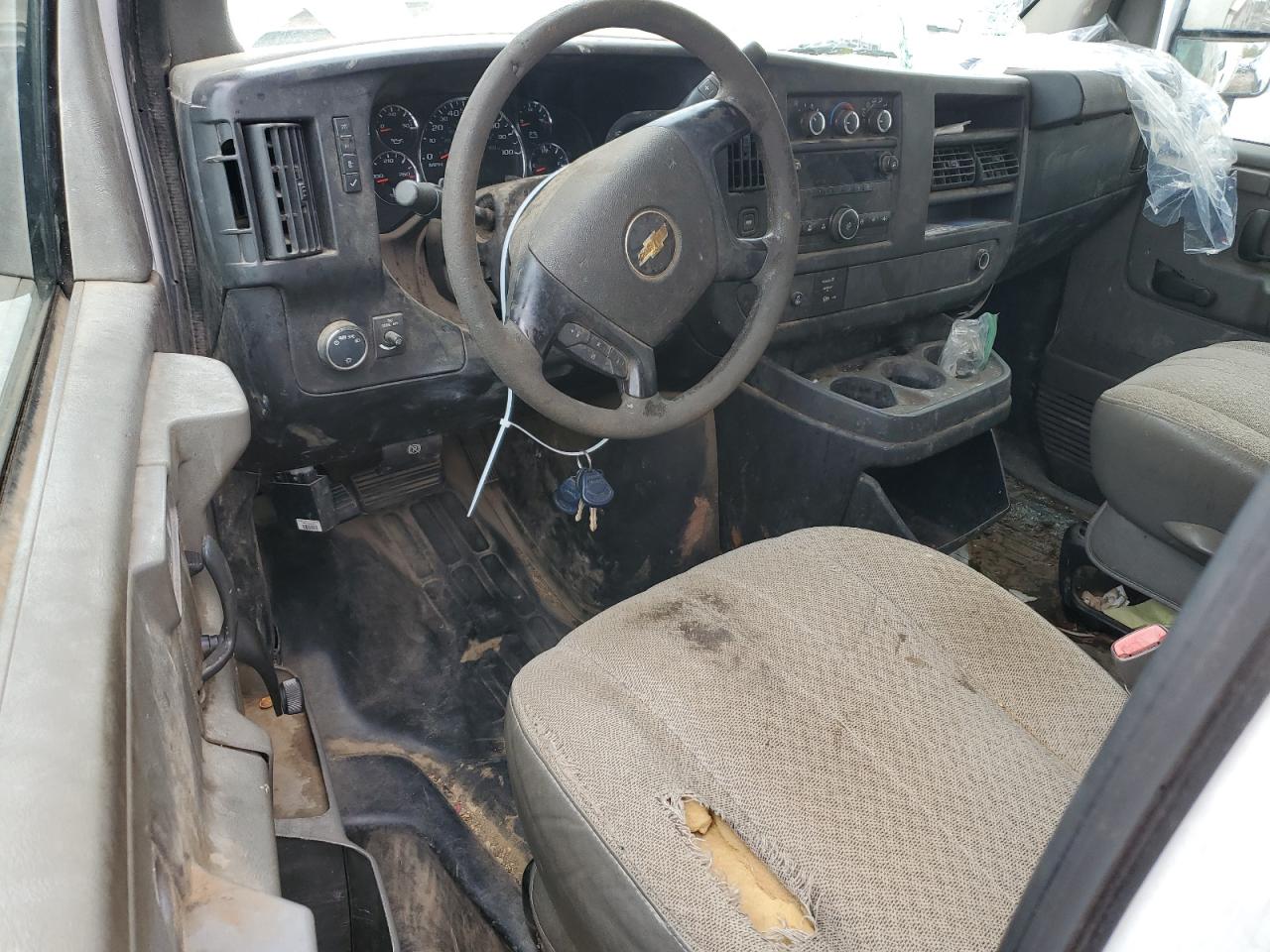 2013 Chevrolet Express VIN 1GB0G2CG4D1184251 Copart auction photo, front end damage thumbnail 8