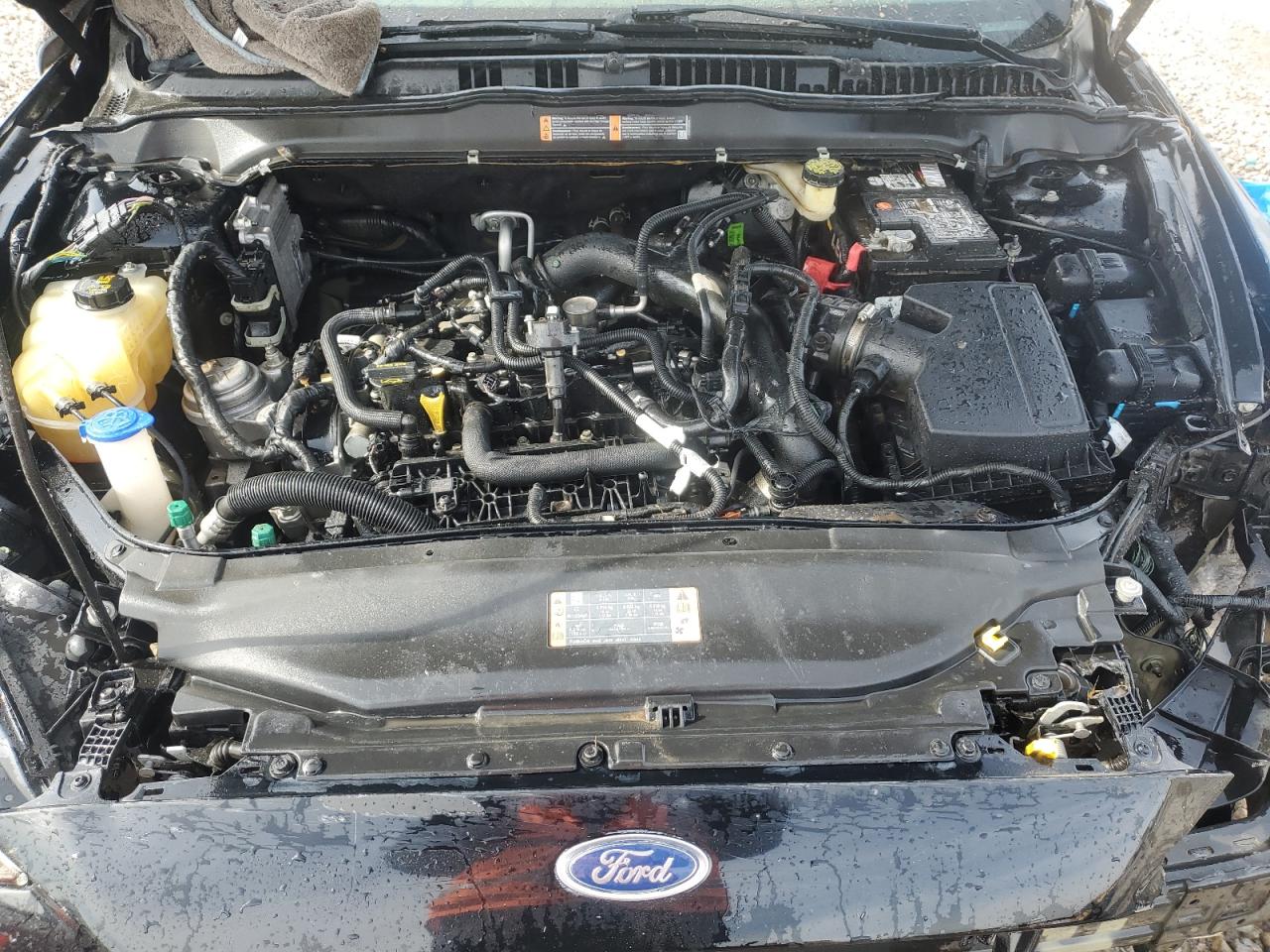 2017 Ford Fusion VIN 3FA6P0HD2HR276694 Copart auction photo, rollover damage thumbnail 11