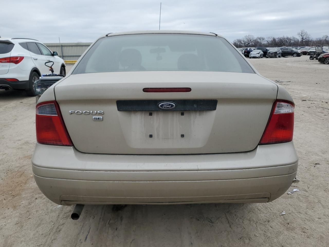 2007 Ford Focus VIN 1FAFP34N77W249681 Copart auction photo, rear end / mechanical damage thumbnail 6