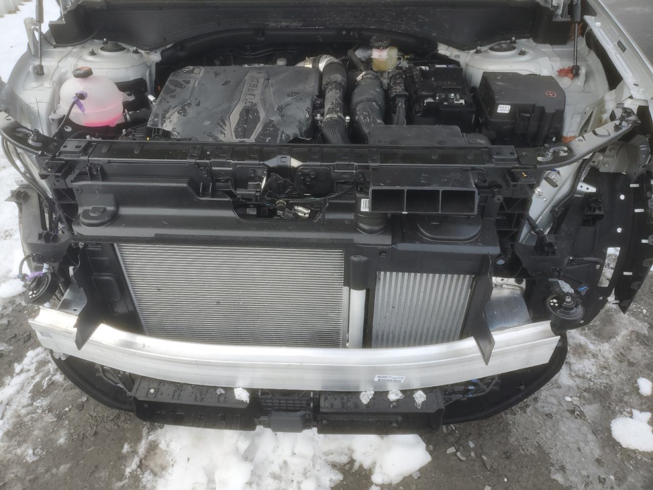 2024 Hyundai Santa Fe VIN 5NMP1DGL0RH043611 Copart auction photo, front end / rejected repair damage thumbnail 12