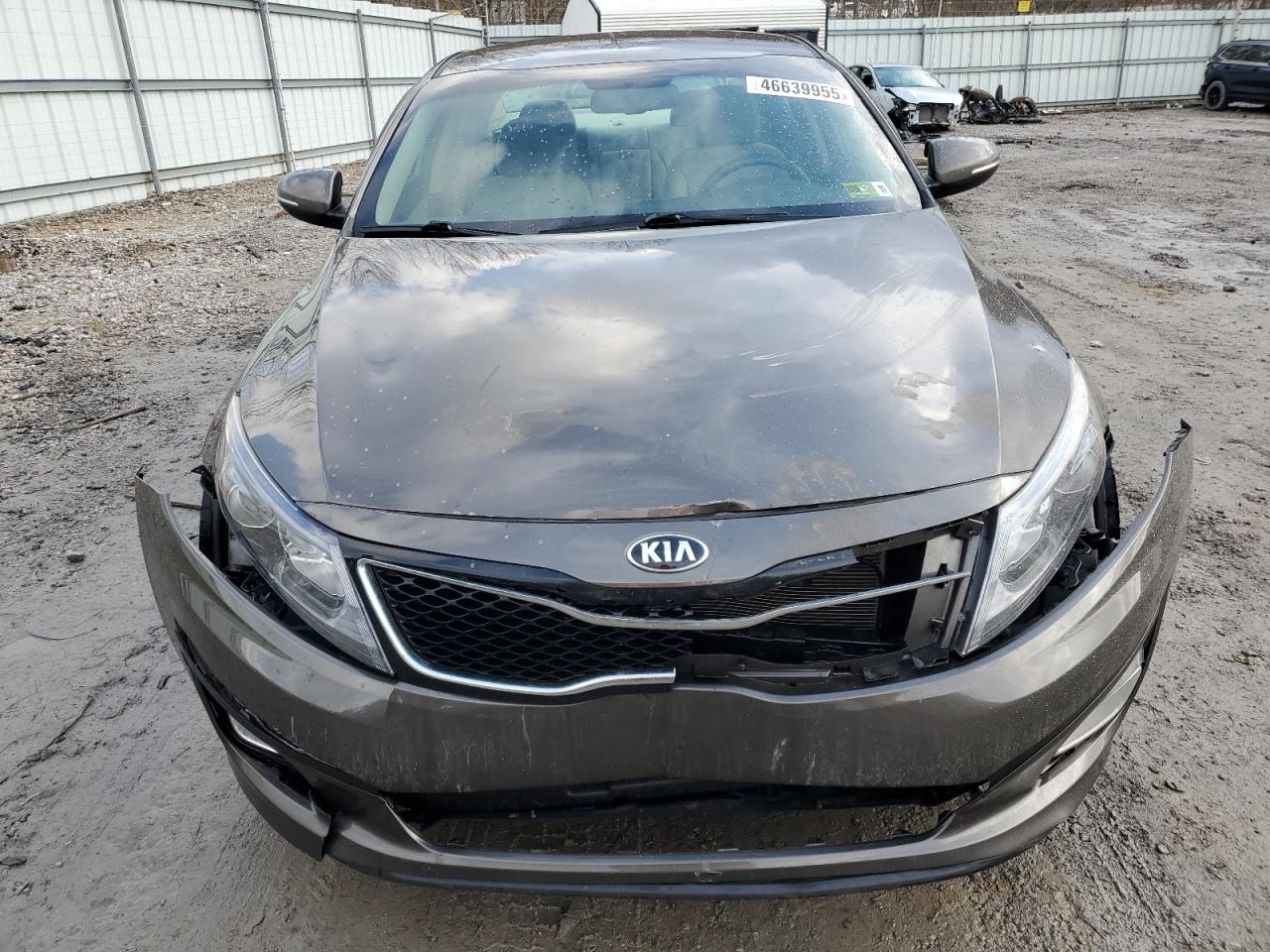 2015 KIA Optima VIN 5XXGM4A79FG380811 Copart auction photo, front end damage thumbnail 5