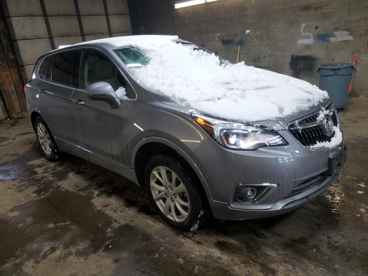 2019 Buick Envision VIN LRBFX1SA8KD145217 Copart auction photo, side / rear end damage thumbnail 4