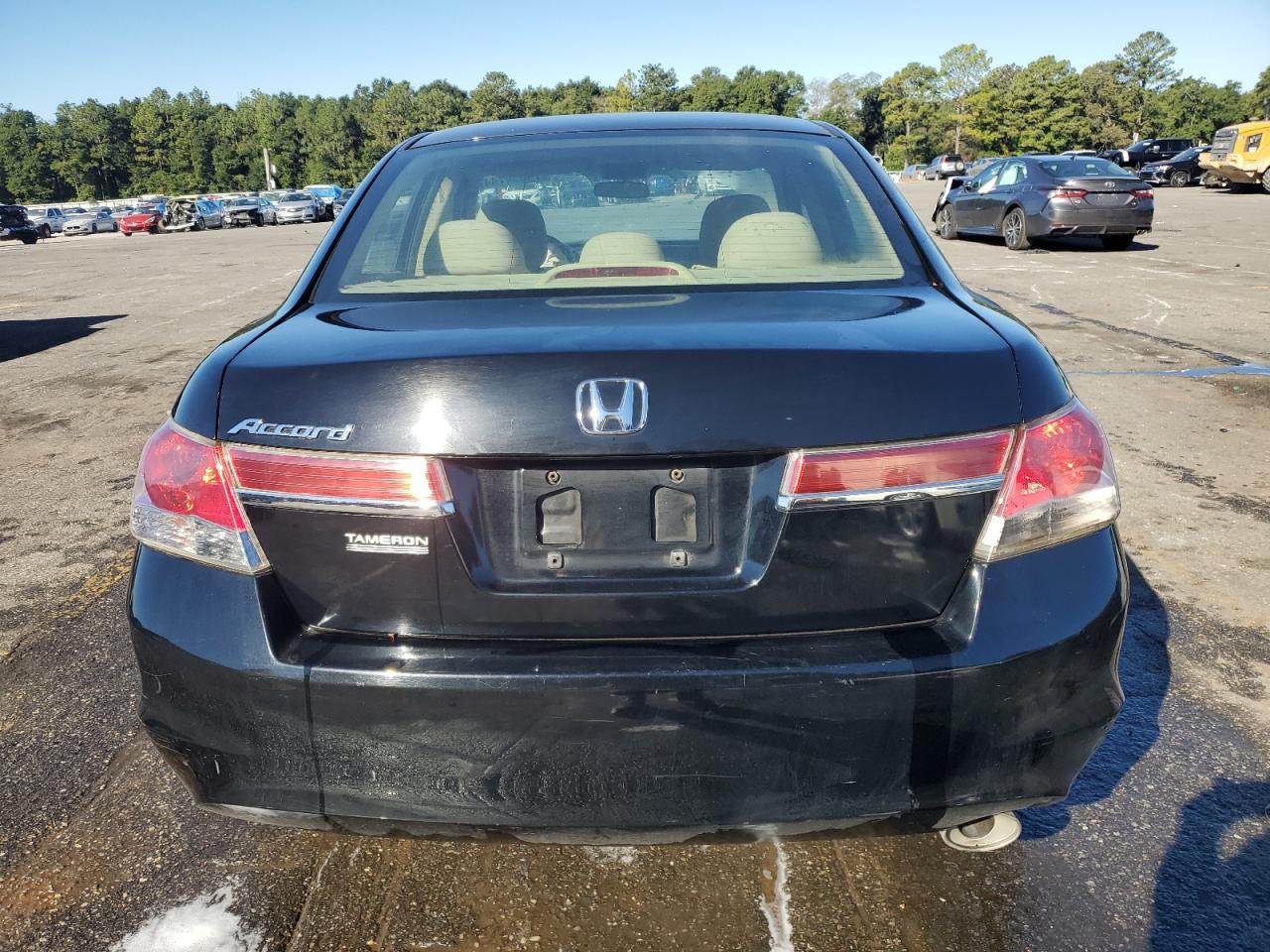 2012 Honda Accord VIN 1HGCP2F48CA235678 Copart auction photo, front end / side damage thumbnail 6