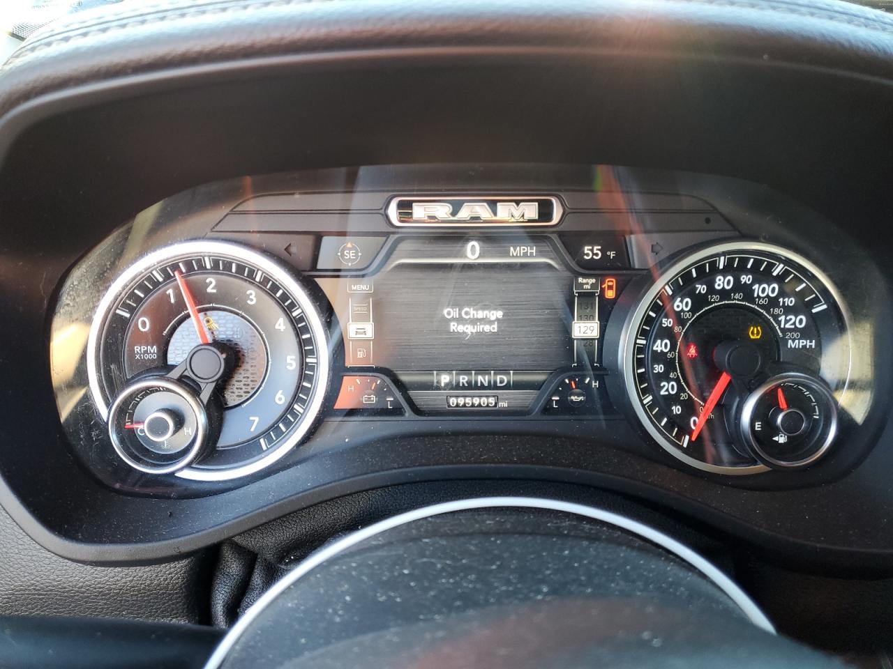 2019 RAM 1500 VIN 1C6SRFJT1KN694883 Copart auction photo, all over damage thumbnail 9