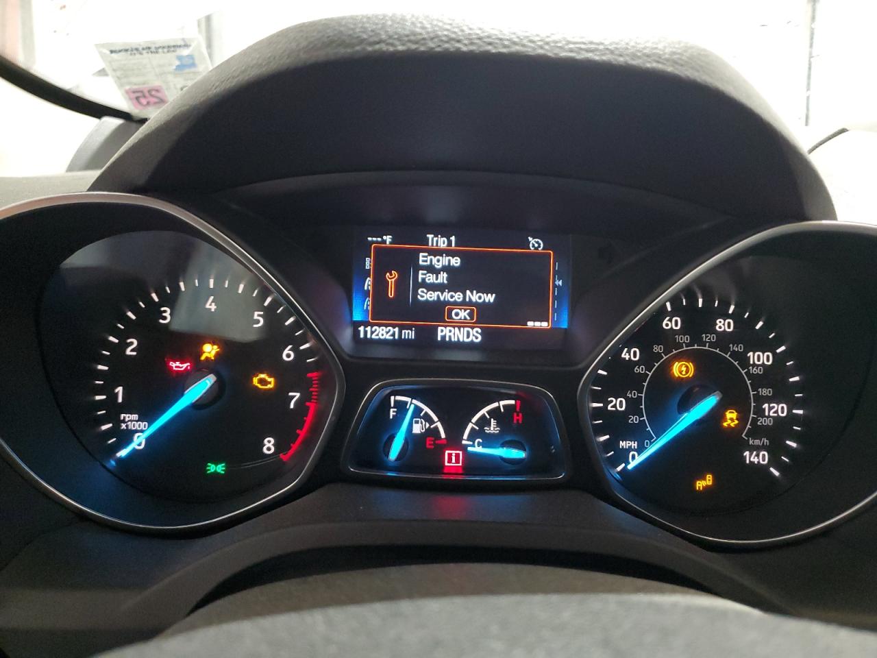 2019 Ford Escape VIN 1FMCU0GD9KUA65480 Copart auction photo, mechanical damage thumbnail 9