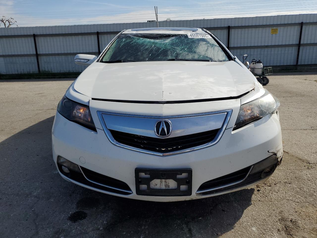 2012 Acura TL VIN 19UUA8F57CA034808 Copart auction photo, all over damage thumbnail 5