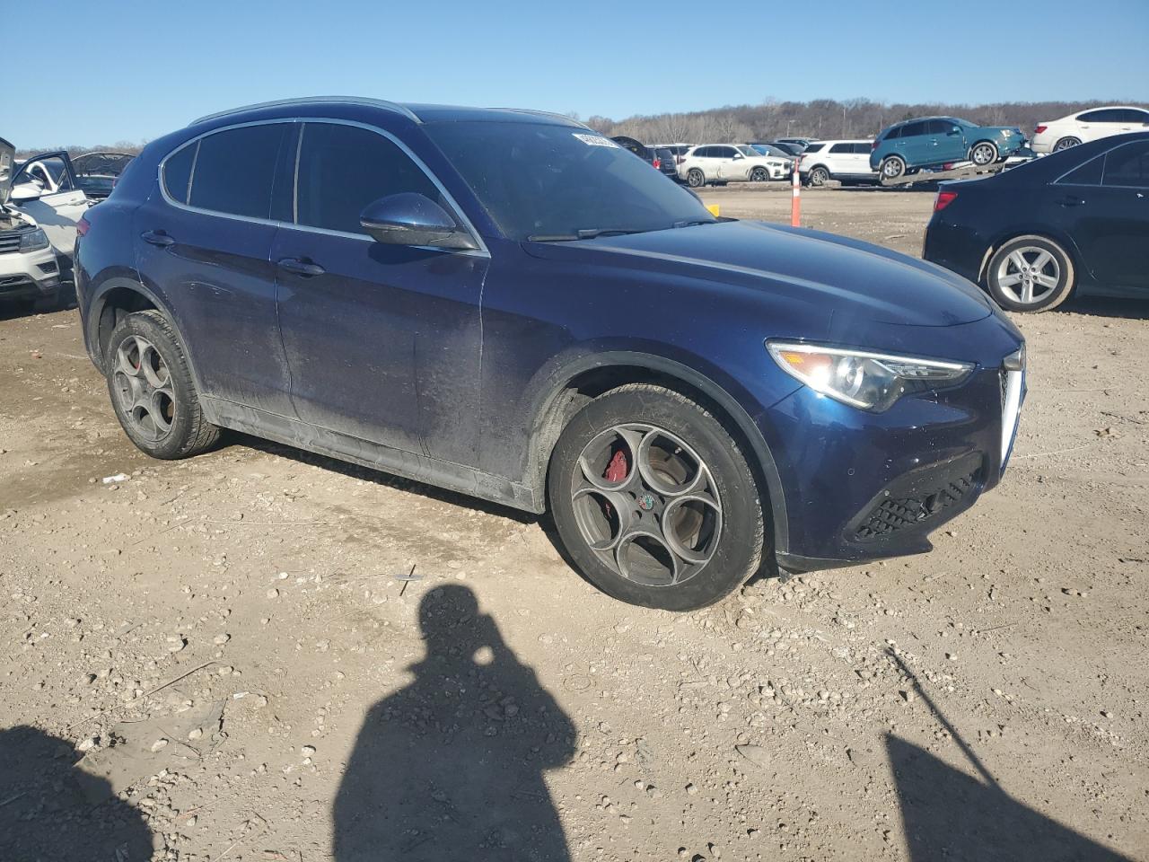 2018 Alfa Romeo Stelvio VIN ZASFAKRN9J7C29388 Copart auction photo, undercarriage damage thumbnail 4