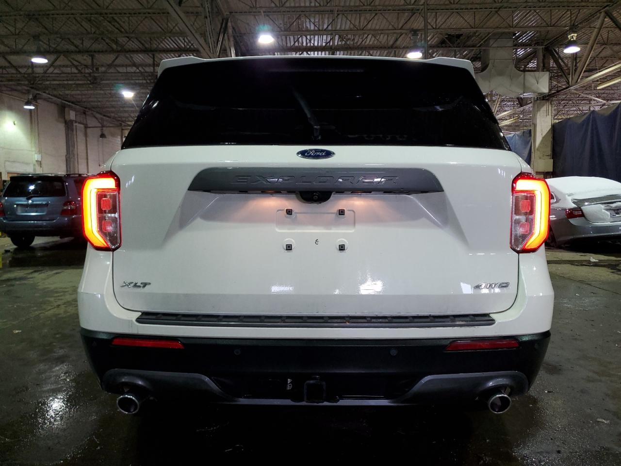 2021 Ford Explorer VIN 1FMSK8DH5MGA59314 Copart auction photo, front end damage thumbnail 6