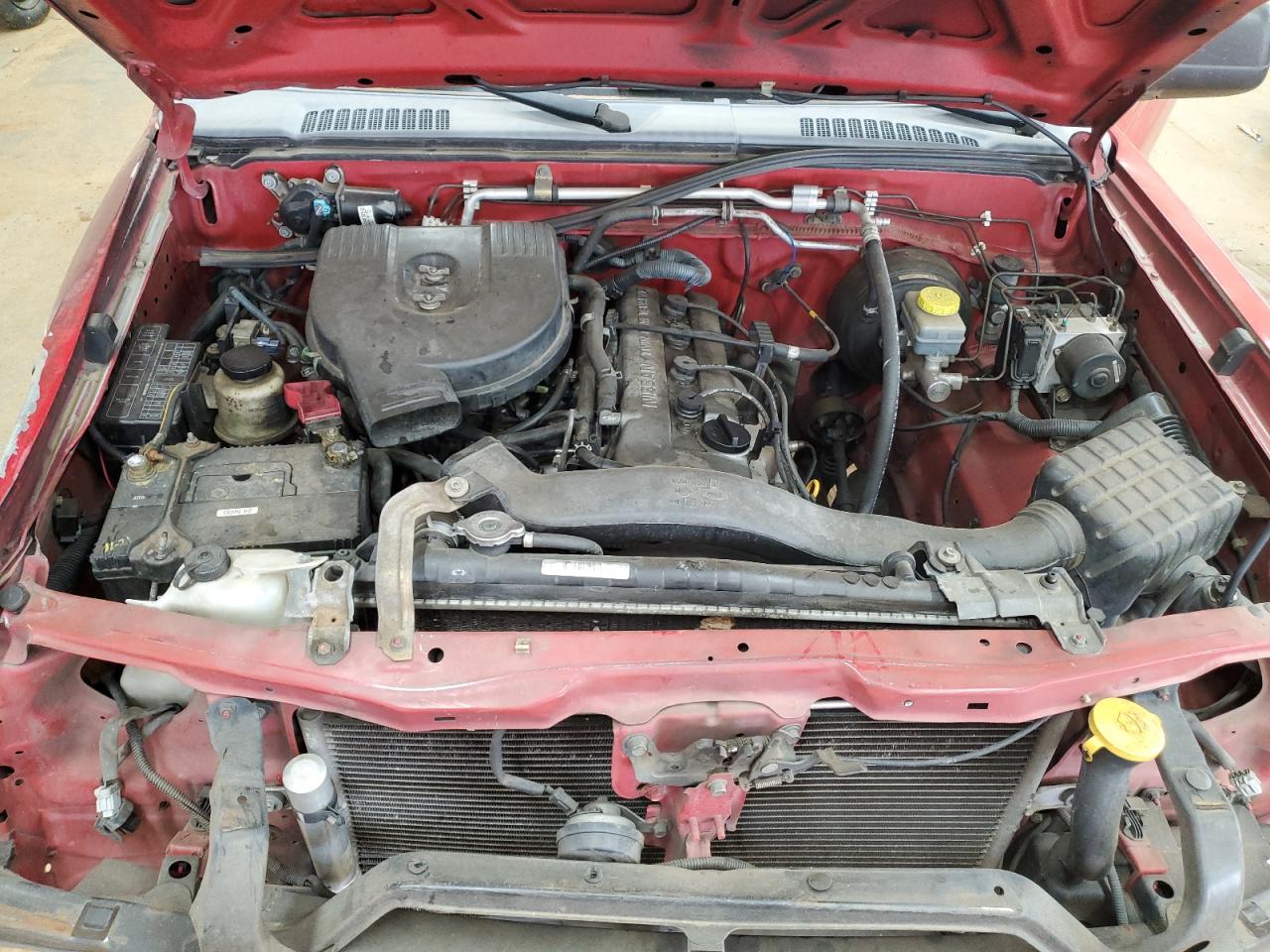 2004 Nissan Navara (Frontier) VIN 1N6DD26T04C477581 Copart auction photo, front end / rear end damage thumbnail 11