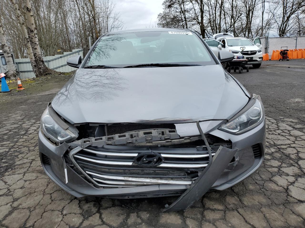 2018 Hyundai Elantra VIN 5NPD84LF7JH292445 Copart auction photo, front end damage thumbnail 5