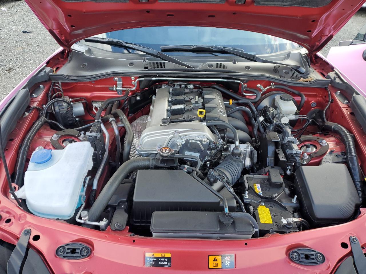 2020 Mazda MX-5 VIN JM1NDAD76L0416646 Copart auction photo, rear end / side damage thumbnail 11