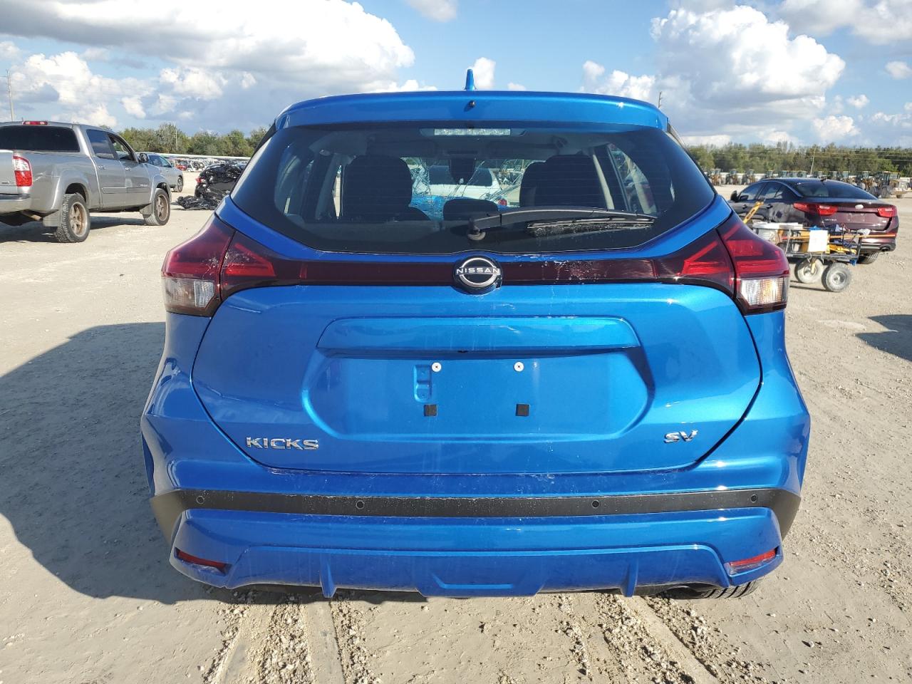 2024 Nissan Kicks VIN 3N1CP5CV9RL549258 Copart auction photo, front end / side damage thumbnail 6