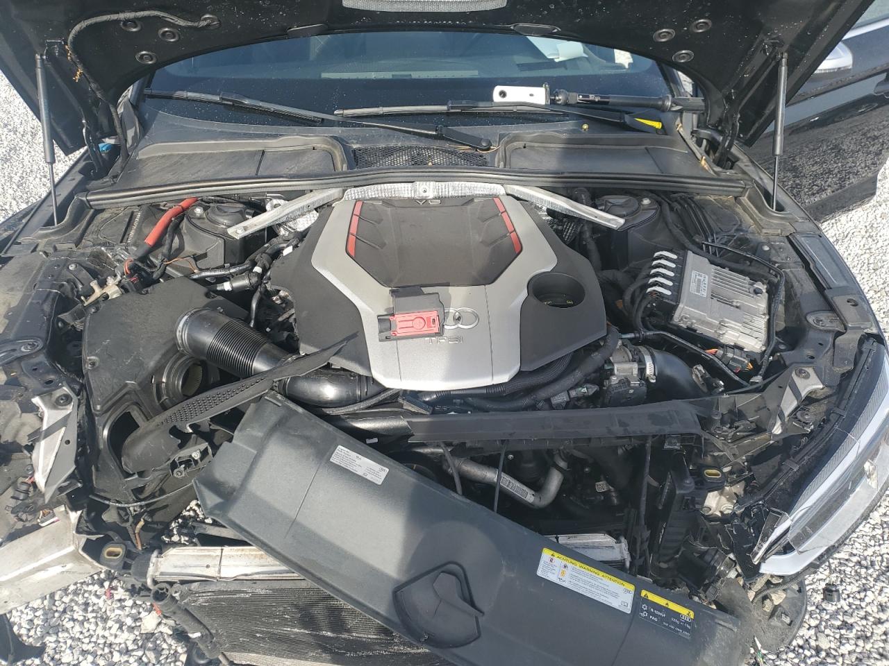 2018 Audi RS5 VIN WAUC4CF59JA066514 Copart auction photo, front end damage thumbnail 13
