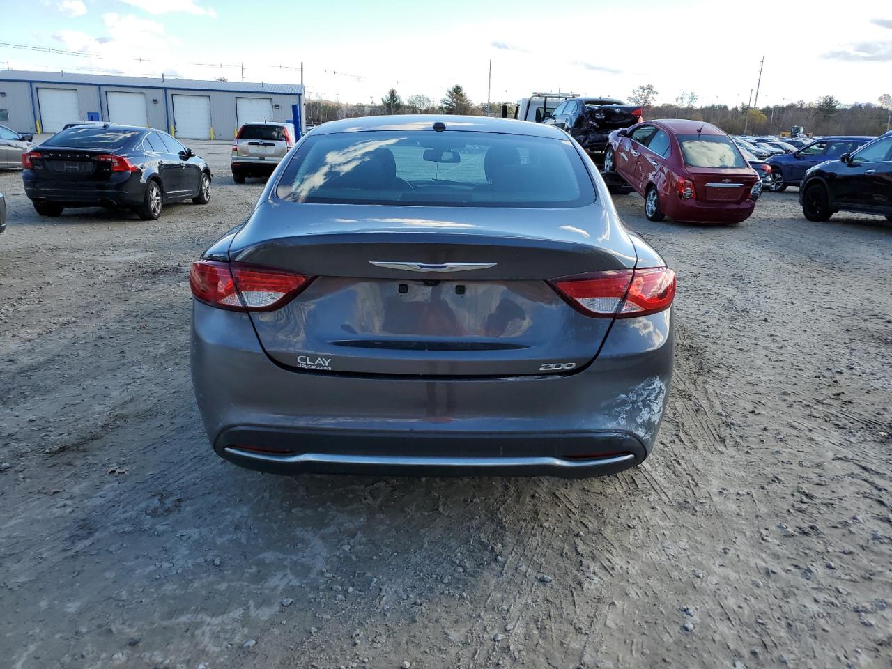 2015 Chrysler 200 VIN 1C3CCCAB6FN746703 Copart auction photo, side damage thumbnail 6