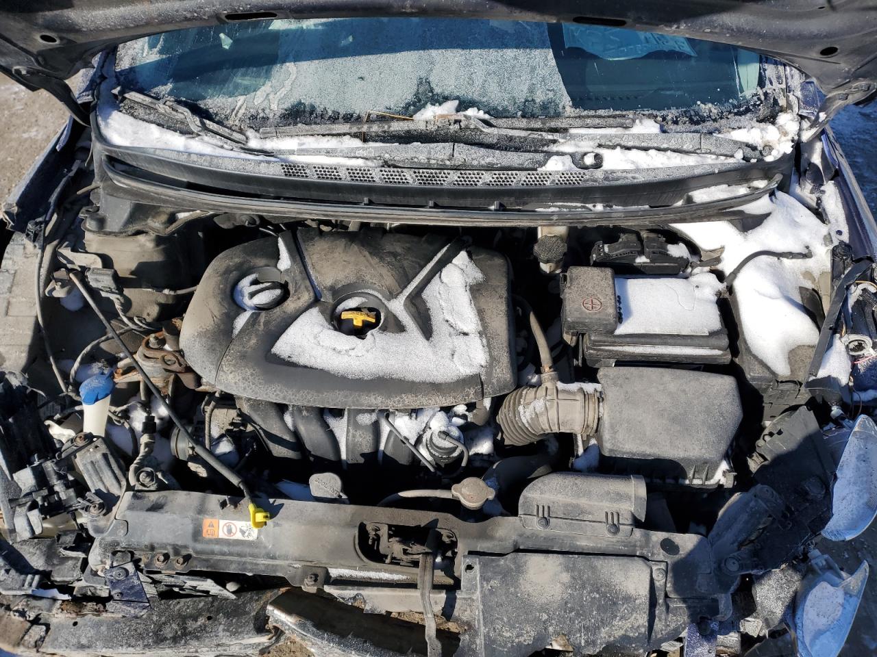 2013 Hyundai Elantra VIN 5NPDH4AE5DH225986 Copart auction photo, all over / mechanical damage thumbnail 11