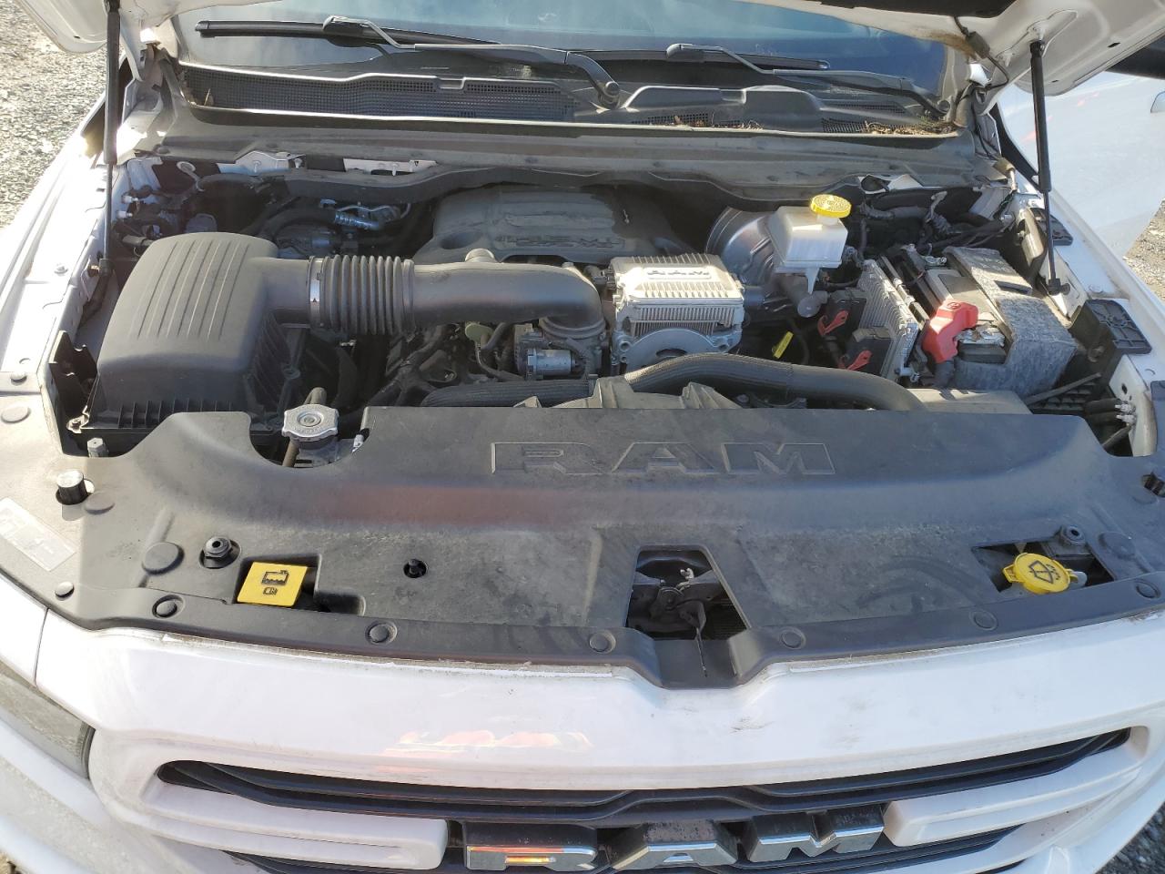 2019 RAM 1500 VIN 1C6SRFMT5KN681467 Copart auction photo, front end / mechanical damage thumbnail 11