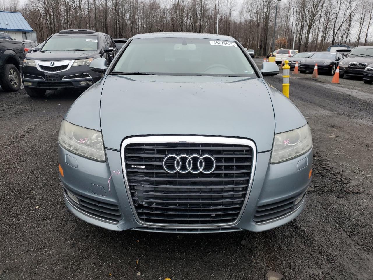 2010 Audi A6 VIN WAUFGAFBXAN044366 Copart auction photo, rear end damage thumbnail 5