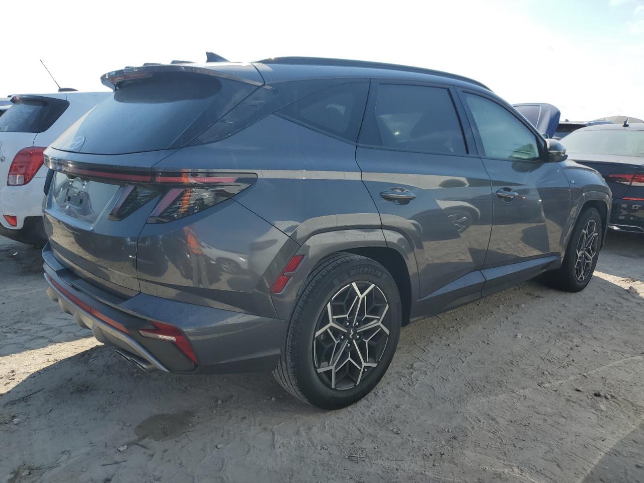 2023 Hyundai Tucson VIN KM8JF3AE4PU174781 Copart auction photo, water/flood damage thumbnail 3