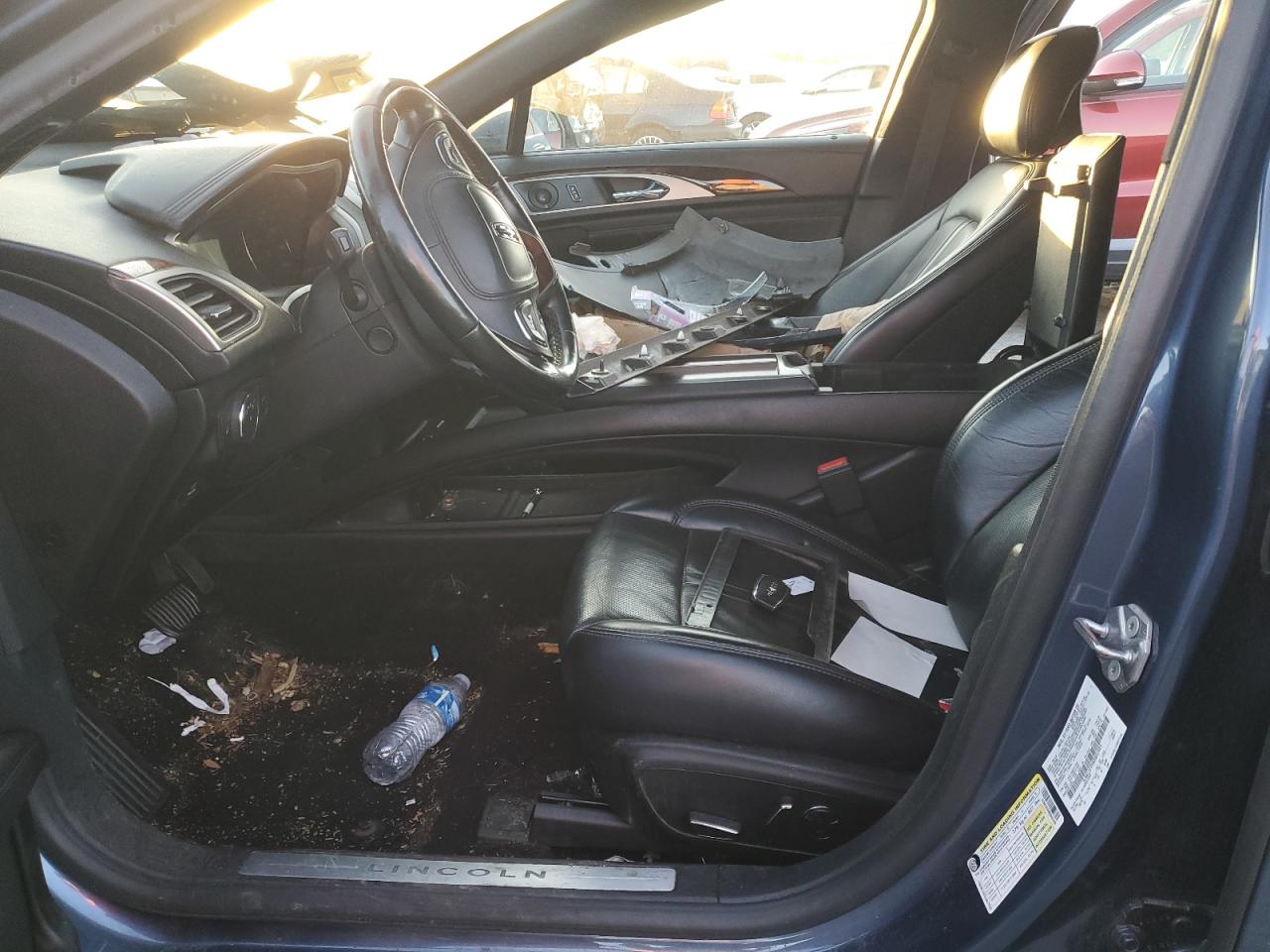 2019 Lincoln MKZ VIN 3LN6L5E94KR602405 Copart auction photo, all over damage thumbnail 7