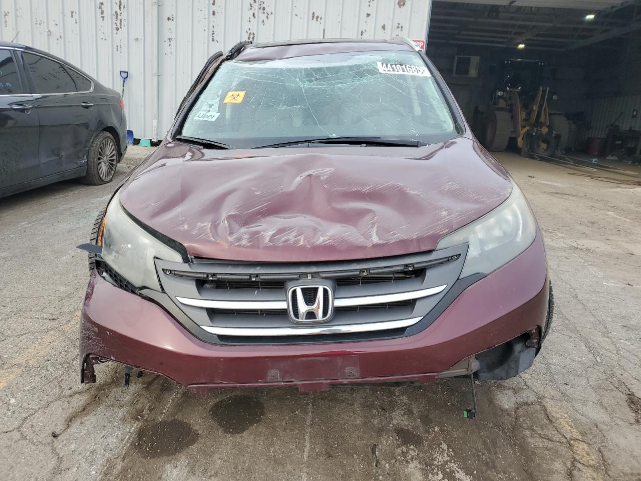 2013 Honda CR-V VIN 5J6RM4H78DL031189 Copart auction photo, rollover damage thumbnail 5