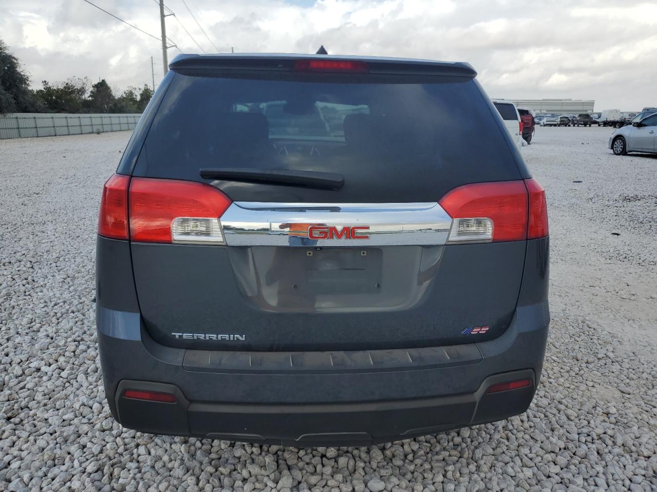 2011 GMC Terrain VIN 2CTALMECXB6386401 Copart auction photo, front end damage thumbnail 6
