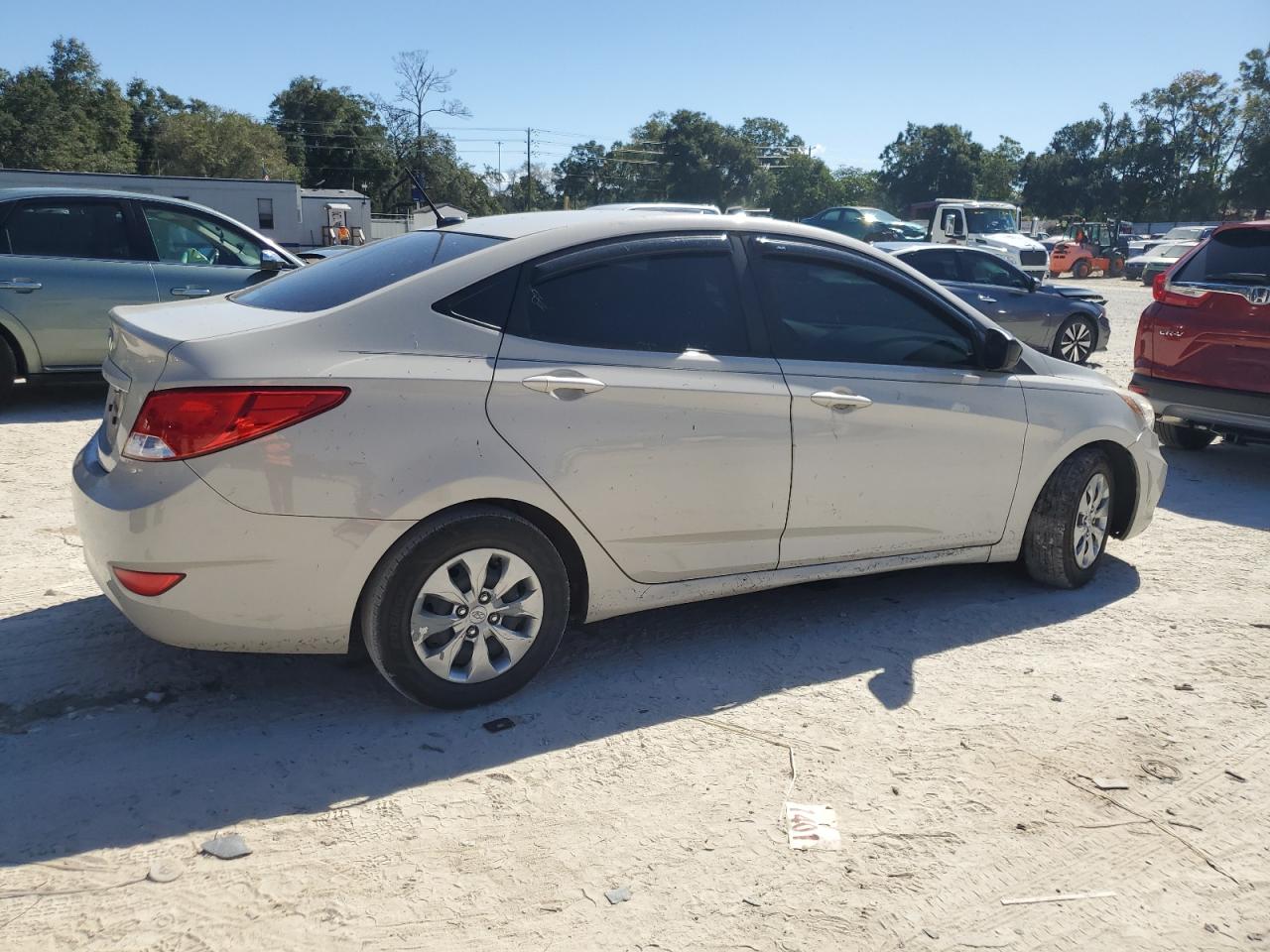 2016 Hyundai Accent VIN KMHCT4AE1GU117137 Copart auction photo, water/flood damage thumbnail 3