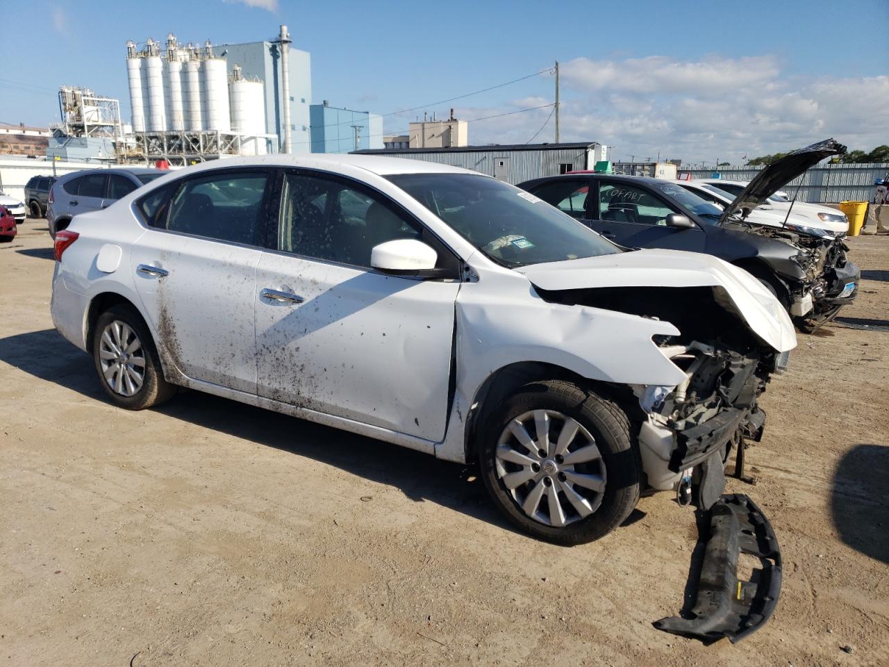 2019 Nissan Sentra VIN 3N1AB7AP1KY269042 Copart auction photo, front end damage thumbnail 4