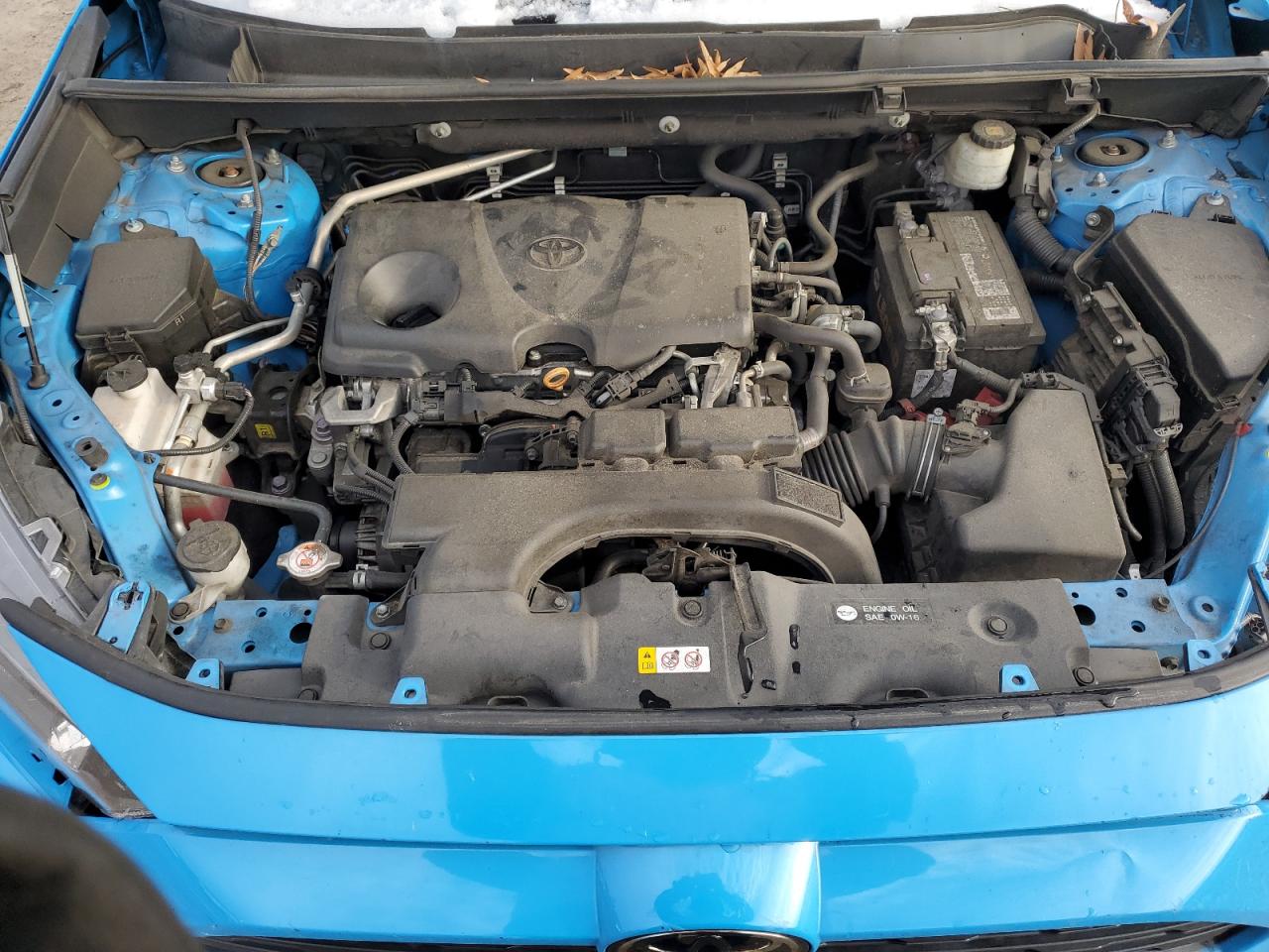2019 Toyota RAV 4 VIN 2T3H1RFV5KW008827 Copart auction photo, all over damage thumbnail 12