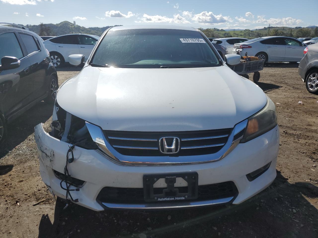 2014 Honda Accord VIN 1HGCR2F53EA192535 Copart auction photo, front end damage thumbnail 5