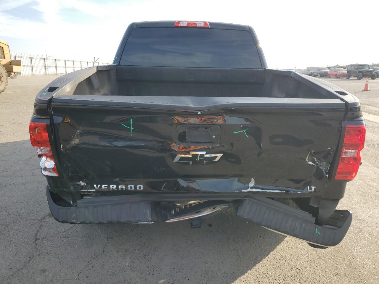 2017 Chevrolet Silverado VIN 3GCPCREC0HG449022 Copart auction photo, rear end damage thumbnail 6