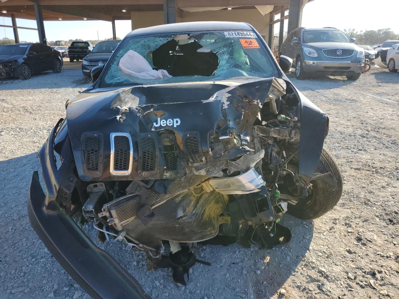 2017 Jeep Grand Cherokee VIN 1C4PJLABXHD231442 Copart auction photo, all over damage thumbnail 5